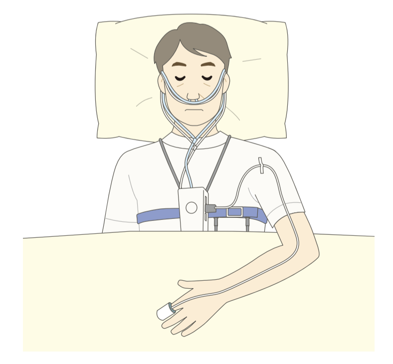 睡眠時無呼吸の簡易検査